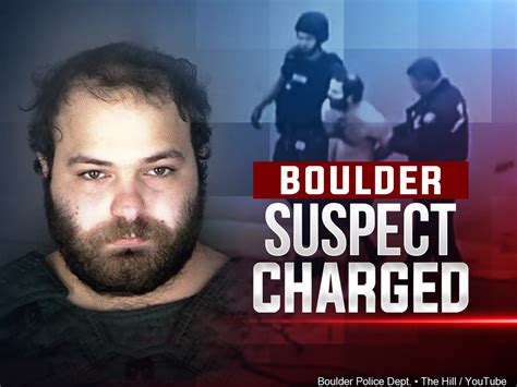boulder shooting suspect arrested with fallen ofc handcuffs