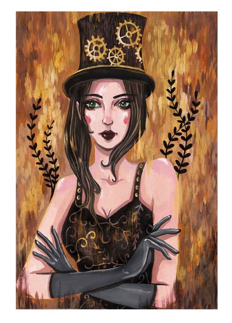 Watercolor Hat Steampunk Stock Illustrations 96 Watercolor Hat