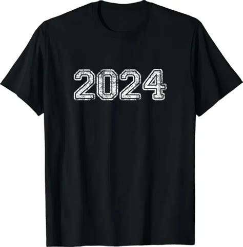 Class Of 2024 Graduation School Vintage Spirit Senior 2024 T Shirt