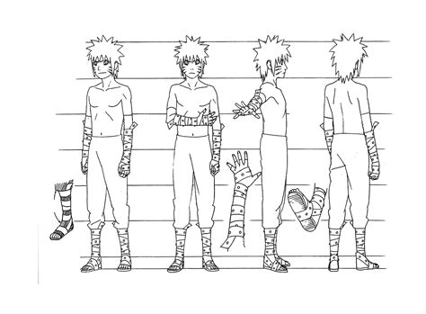 Naruto Shippuden Characters Drawings