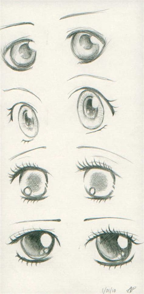 Anime Eyes I By Anhpho On Deviantart