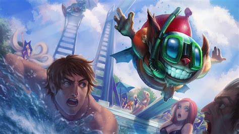 Ranking All Pool Party Skins In League Of Legends E Sports Club Games