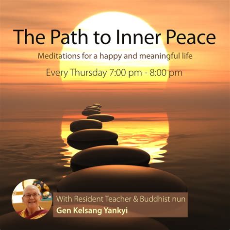 The Path To Inner Peace Amoghasiddhi Kadampa Buddhist Centre
