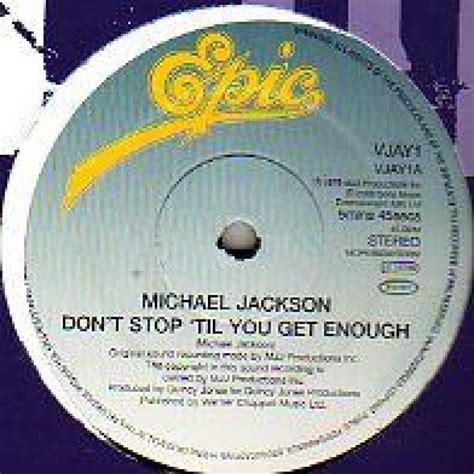 MICHAEL JACKSON DON T STOP TIL YOU GET ENOUGH レコード通販買取のサウンドファインダー