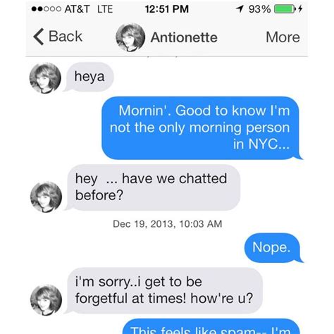Sexting With A Tinder Spam Bot Things Get Weird The Cut