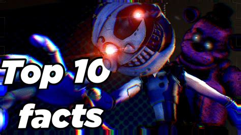 Top 10 Facts Five Nights At Freddys Youtube