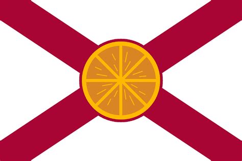 Flag Of Florida Simplified Rvexillology