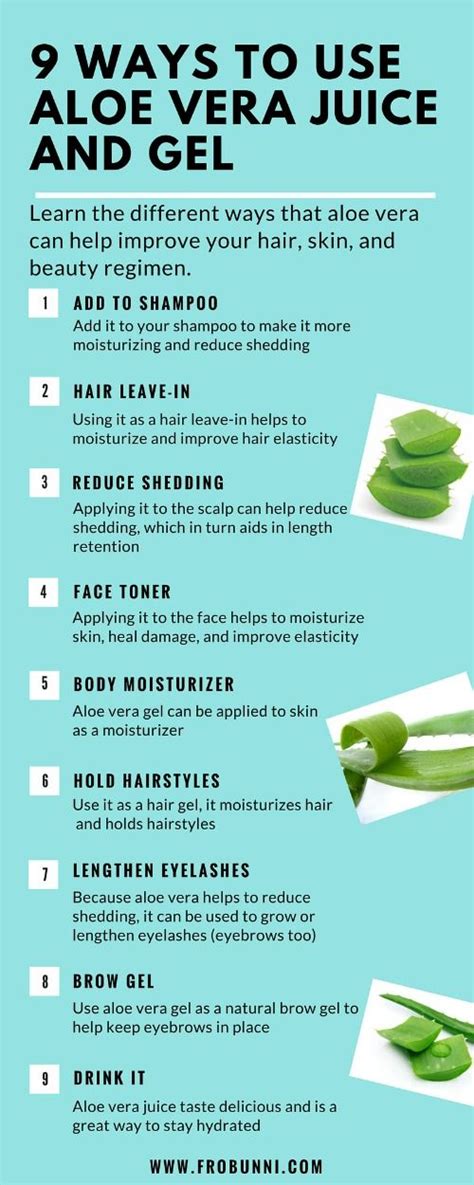 16 reasons you should use aloe vera gel and juice for your skin and body frobunni aloe vera