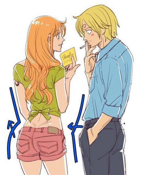 Pin By Pernille Boldemann On Sanji X Nami ¶sanami¶ One Piece Nami