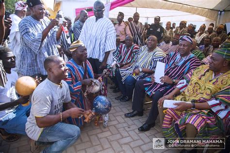 Photos Mahama Joins 2019 Damba Festival Celebration The