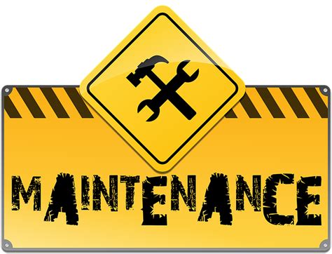 Maintenance Under Construction Web · Free Image On Pixabay