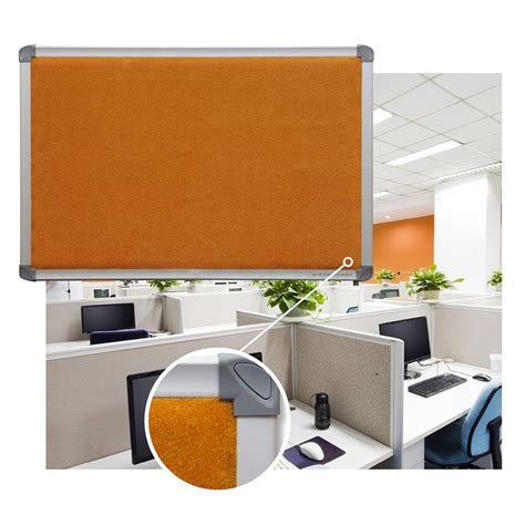 Autex Vertiface Framed Pinboard Whiteboards And Pinboards