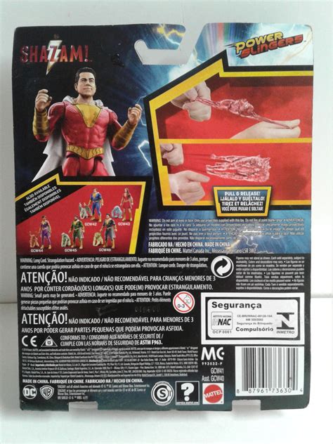 Dc Comics Shazam With Wrath 6 Inch Action Figure Mattel 2018 Etsy