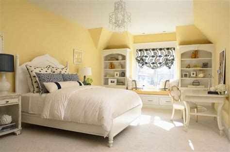 Maybe you would like to learn more about one of these? Cute Yellow White Bedroom Interior Ideas - Warm Your ...