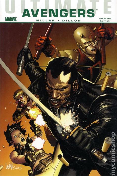 Ultimate Avengers Blade Vs The Avengers Hc 2011 Marvel Comic Books