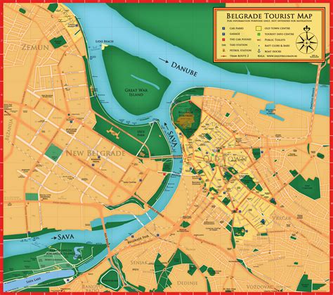 Map Belgrade Plan Plus