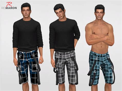 Cargo Shorts Grid By Remaron At Tsr Sims 4 Updates
