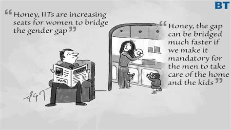 Cartoon Gender Inequality Businesstoday