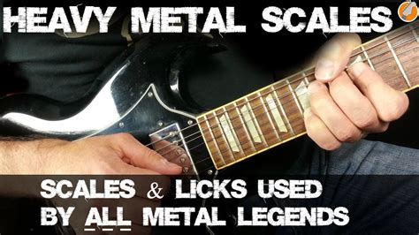 Heavy Metal Scales Scales For Heavy Metal And Thrash Soloing Youtube