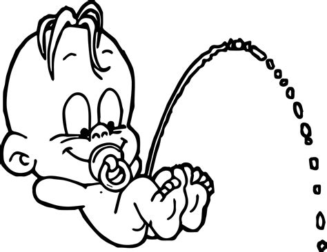 Funny Baby Coloring Pages Coloring Pages