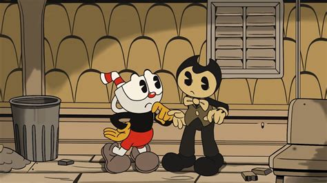 The Cuphead Show X Bendy And The Dark Revival Animation Youtube