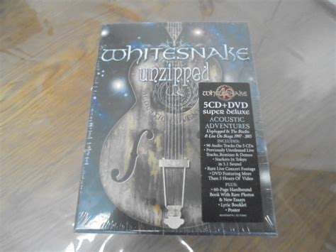 Unzipped Super Deluxe Edition その1 Whitesnake Official Cd Kiss
