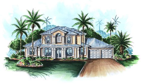 Two Story Great Room 66106gw Architectural Designs House Plans
