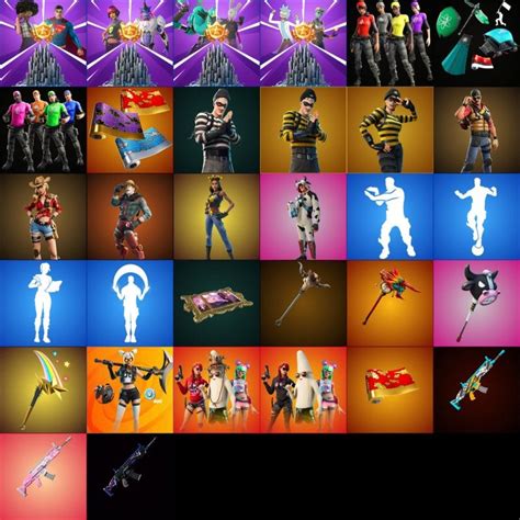 Fortnite 1700 Leaks All The Skins And Other Cosmetics Fortnite