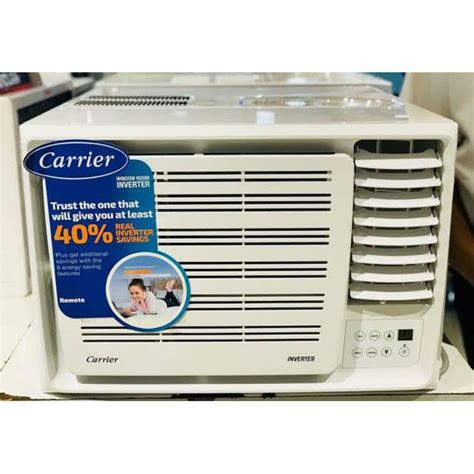 CARRIER Inverter Window Type Aircon 1hp 1 5hp 2hp Shopee Philippines