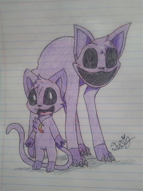 Poppy Playtime Catnap And Catnap Monster By Lopez765 On Deviantart