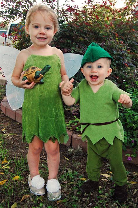 So, i tend to make them an outfit, cosplaying on the halloween(party). DIY Peter Pan Costume