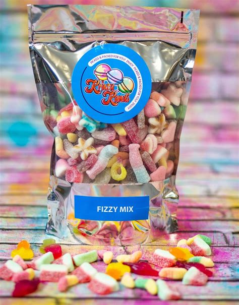 Pic N Mix Sweet Bags 100g 1kg Hampers T Jellies Fizzy Sour Tasty