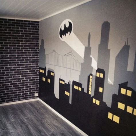 50 Marvelous Kids Bedroom With Batman Decorations Ideas Batman Room