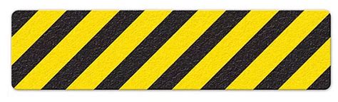 Hazard Stripe 6 X 24 Yellowblack Anti Slip Floor Tape