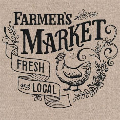 Farmers Market Sign Design M17666 Farmers