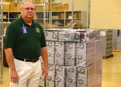 Okla County Sheriff Picks Up Surplus Computers Vance Air Force Base