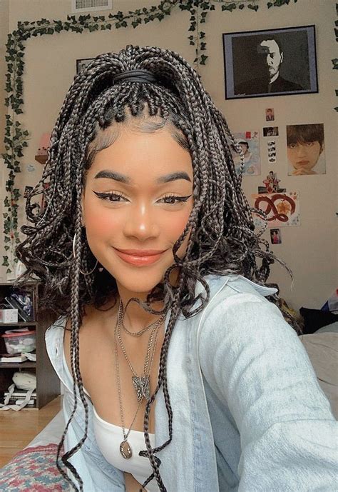 Pinterest Shaygouvea Black Girl Braided Hairstyles Hair Styles