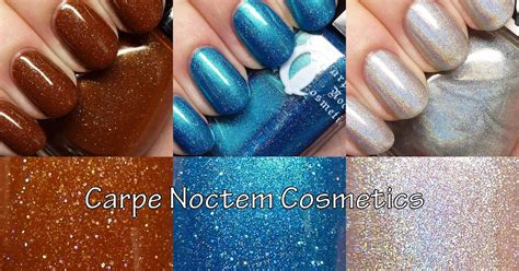 The Polished Hippy Carpe Noctem Cosmetics Swatches And Review