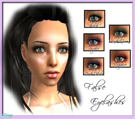 The Sims Resource ~ Fantasy Eyelashes