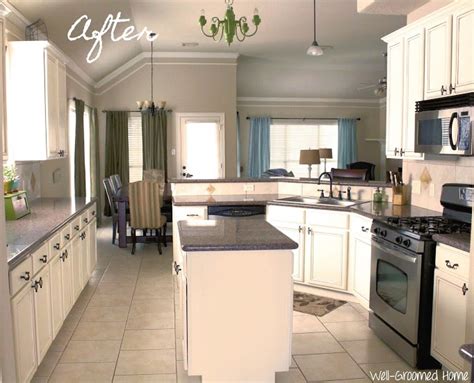 Making over your kitchen is remarkably easy using chalk paint. Painted Kitchen Cabinets - Chalk Paint! - Well-Groomed Home