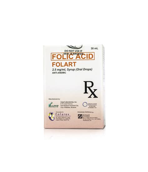 Folart Drops 30ml Rose Pharmacy Medicine Delivery