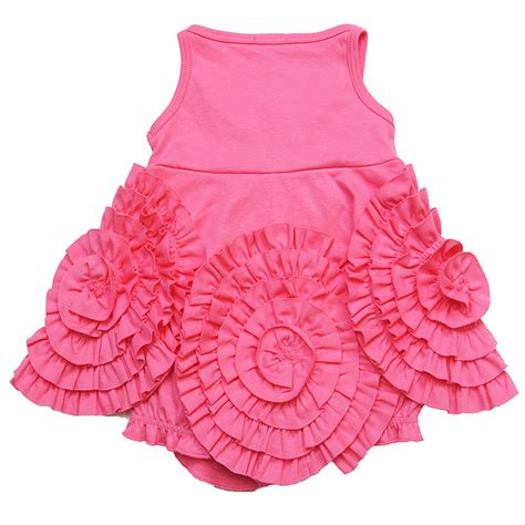 Lemon Loves Layette Pink Baby Dress Marigold