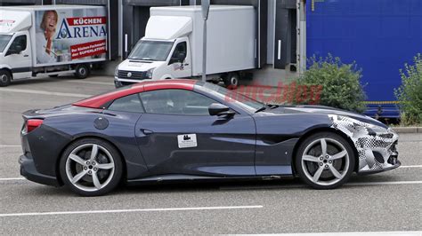 Ferrari Portofino Spy Shots Suggest A Mild Facelift Is Coming Autoblog