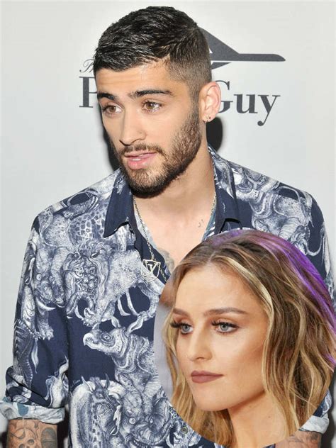 Perrie edwards is using the tried and true methods to cope with her breakup with zayn malik: Zayn Malik seems to have edited his Perrie Edwards tattoo...