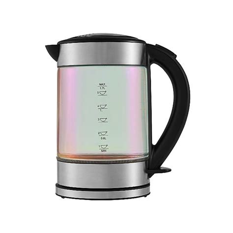 Iridescent Glass Fast Boil Kettle 17l Home George At Asda