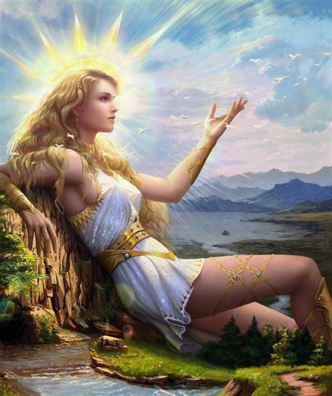 Dioses De La Mitologia Griega Resumido Fantasy Girl Chica Fantasy 3d Fantasy Fantasy Art
