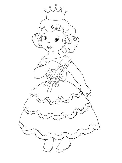 To print out a black and white coloring sheet, use the eraser to remove all the colors in the picture, and click the printer icon! Princess Coloring Pages
