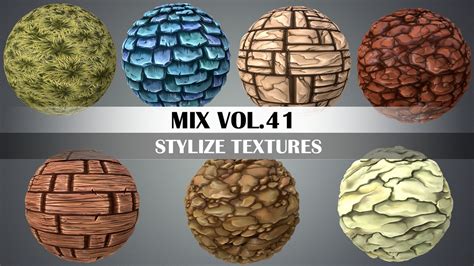 ArtStation - Stylized Texture Pack - VOL 5 | Resources