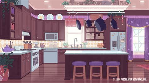 Anime Kitchen Wallpapers Wallpaper Cave