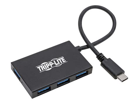 Tripp Lite Usb C Hub 4 Port Usb A Usb 31 Gen 2 10 Gbps Portable